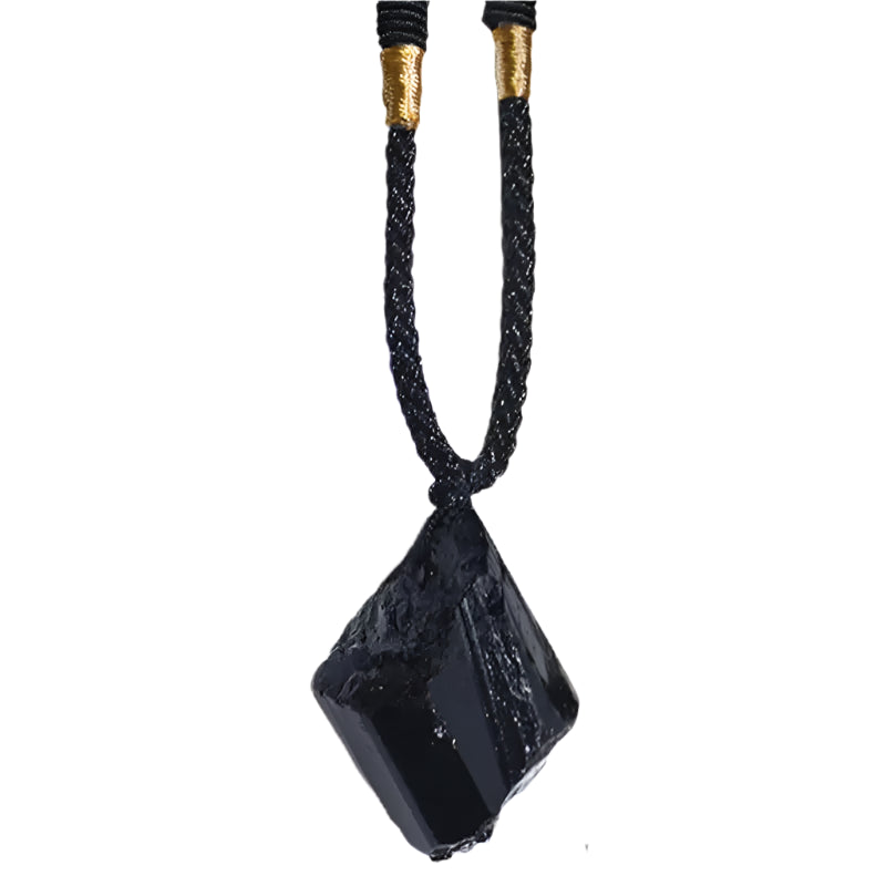 🜃 RareMagics “Shieldstone” Black Tourmaline Necklace